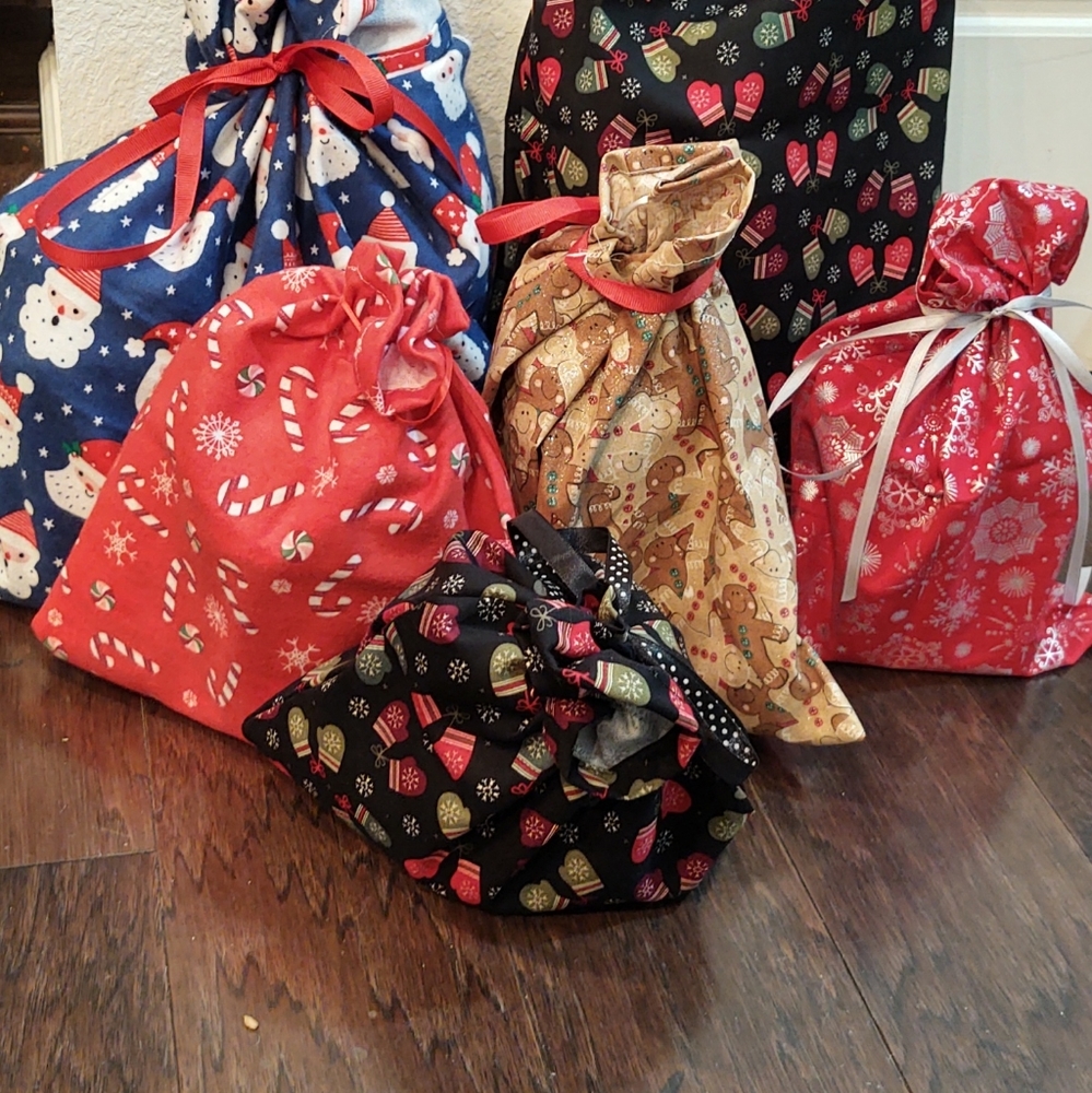 BagItAgain Bags set of 6 Recycle Fabric